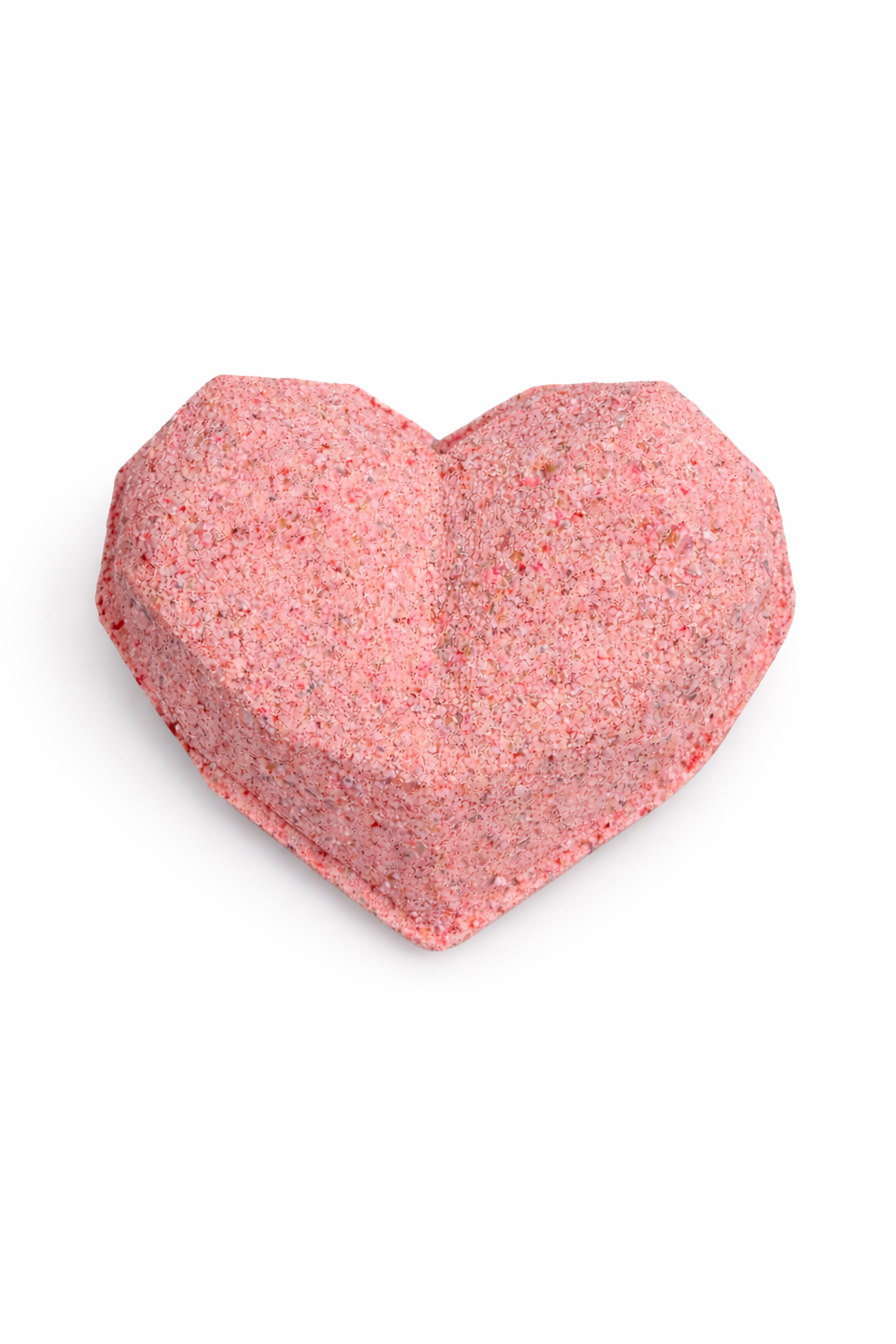 Geometric Heart Bath Bomb